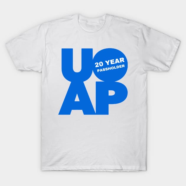 Universal Orlando Annual Passholder Tenure T-Shirt- 20 Year Passholder T-Shirt by TheFloridaManCollective